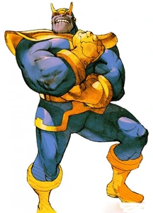 Thanos in Marvel vs. Capcom 2.