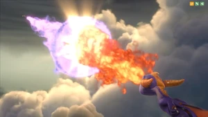 The ultimate clash between Spyro and Dark Spyro, as well as he was presume MIA.