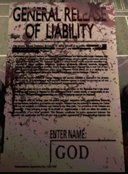God's Release Form