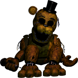 Golden Freddy in Five Nights at Freddy's 2.