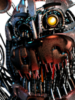 Molten Freddy in the character roster in Ultimate Custom Night.