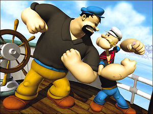 Bluto as seen in Popeye's Voyage: The Quest for Pappy