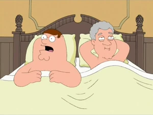 Bill Clinton having an affair with Peter Griffin.