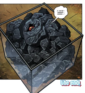 Clayface "destroyed"