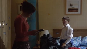 Stella insulting Ben over the apparent death of his mother Kathy Beale.