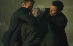 Kirill tries to throttle .