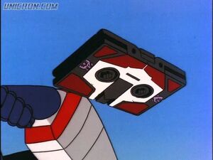 Laserbeak's cassette mode.