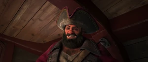 "Or you'll be walkin' the plank, ye will."