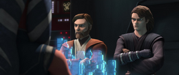 uncil gave their permission, causing Skywalker to unnoticeably scowl at him.