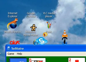 The Dark Lord after being hit by Skype, Internet Explorer and Yahoo!.