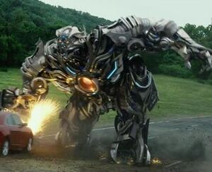 Megatron as Galvatron in Age of Extinction.