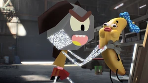 Rob threatening Barbara.