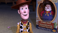 Pete watches Woody’s Roundup