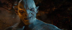 Azog's evil grin