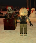The Chibi Ronnie lantern in-game.