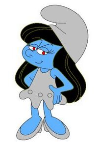 Smurfette's evil counterpart is Grey Smurfette