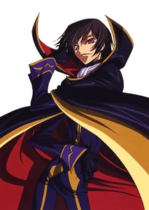 Lelouch with his Geass.