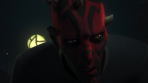 Maul remarks that it ends where it began: the desert planet with twin suns.