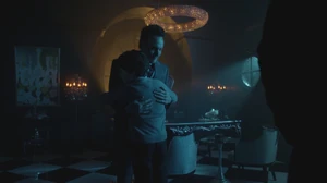 Oswald says goodbye to Martin.