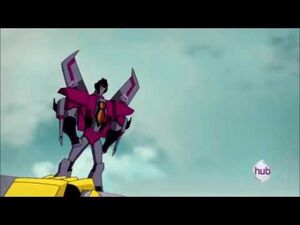 Transformers Animated - Bumblebee vs Starscream