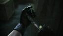 Wesker holding his S.T.A.R.S. Combat Knife