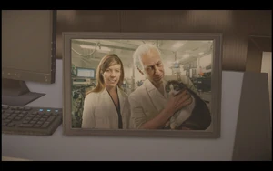 Barnaby and Young Blackburne.jpg (165 KB) A young Barnaby with his cat Mr. Flamel and Dr. Diane Blackburne in Dead Rising 4.