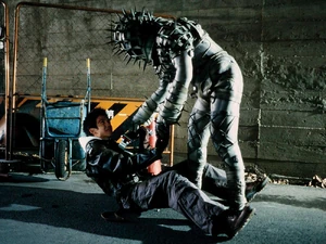 Cactus Orphnoch attacking Keitaro.