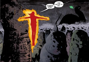 The Ogdru Hem trying to kill Liz Sherman.
