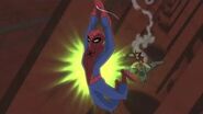Spectacular Spider-Man (2008) Spider-Man vs Green Goblin factory fight part 1 2