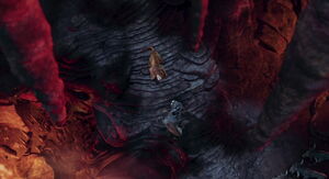 Kazar charging at Samson again.