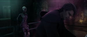 After Ventress gave her story, Anakin's search is stalled as she was his only lead because she was the only person Ahsoka contacted while she was a fugitive.