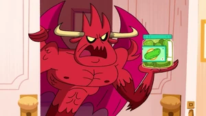 "Yeah, anyone order some pickles?"