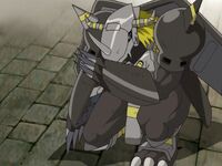 BlackWarGreymon moments before sacrificing himself