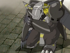 BlackWarGreymon’s moments before sacrificing himself.