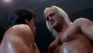 Thunderlips and Rocky Balboa before their fight.