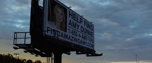 A billboard of Amy.