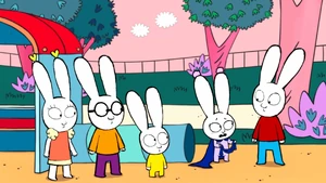 Fake Super Rabbit unmasked.png (1.61 MB) Lily cornered by Simon, Gaspard, Ferdinand, and Lou.