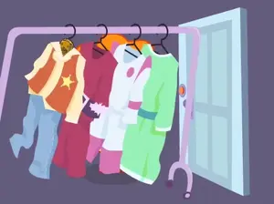 The Cursed Idol's cameo in Halloween Smoochie.