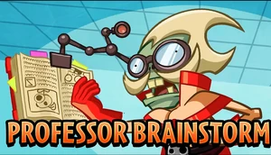 Professor Brainstorm in the trailer.