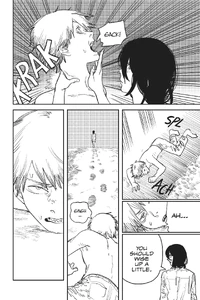 Reze breaking Denji's neck before rejecting him.