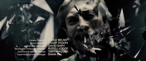 Silva in the opening titles for Spectre