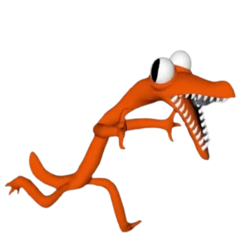 Rainbow Friends Orange x Purple