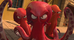 The octopi's Evil stare