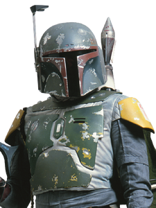 The Mandalorian bounty hunter himself.