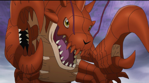 Ebidramon in Digimon Fusion