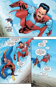 Omni-Man and Captain Dynamo