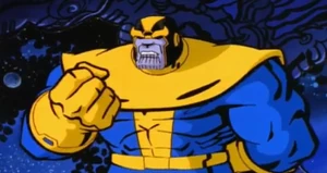 Thanos in the 1998 Silver Surfer cartoon.