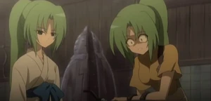 Shion ripping off her nails with the Nail Ripper.