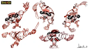 Chakal's conceptual art.