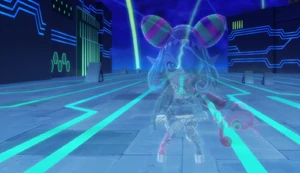Mienumon while invisible.